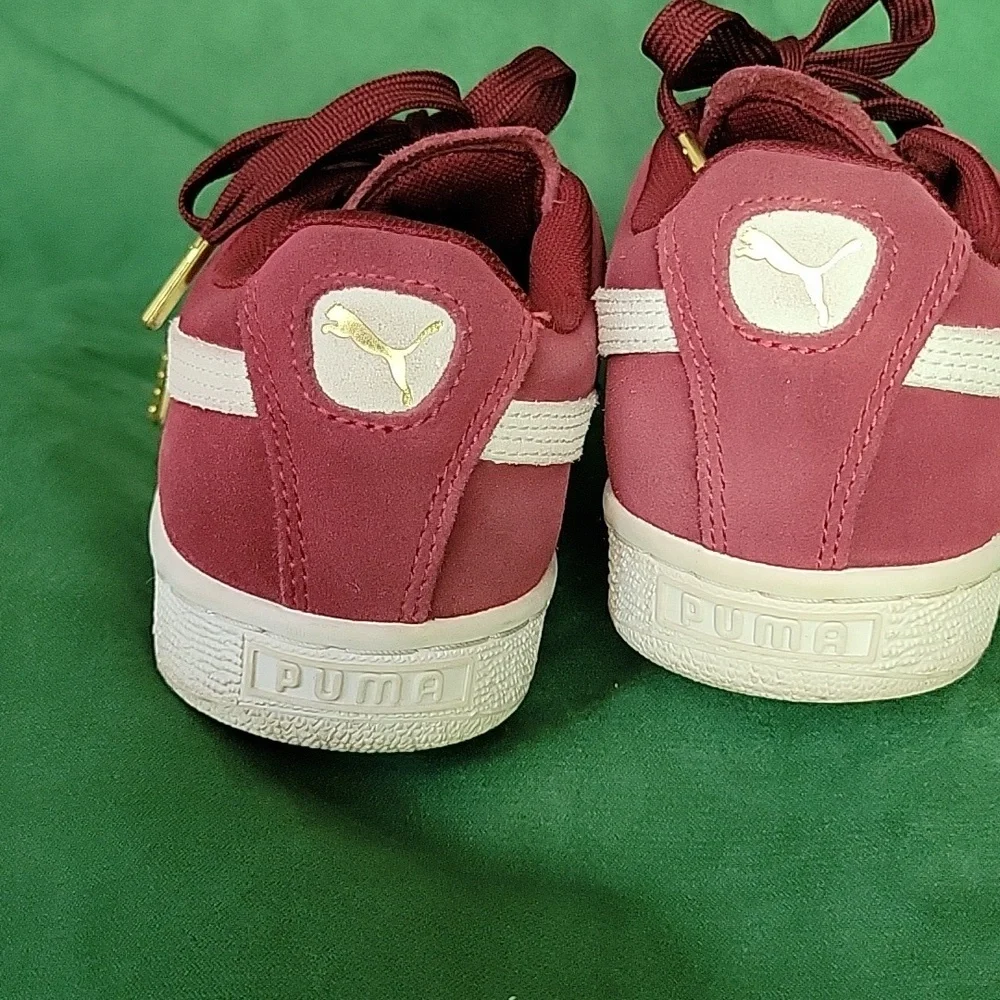Puma Burgundy Sneakers - Picture 3 of 4
